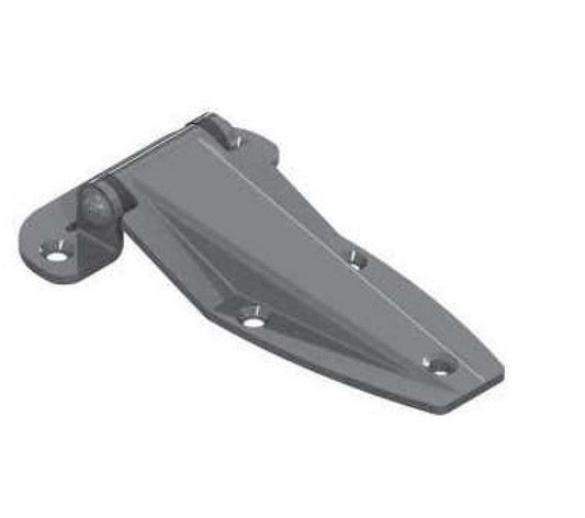 304SS Passivated Stainless Steel Screw-On Hinge - All Electronics Hardware - Image 1