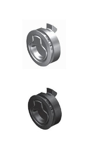 FH751 Key Locking Acetal Black Slam Latch - 17-22mm Panel Thickness - Image 1