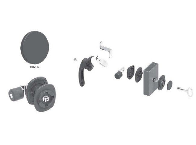 All Electronics Hardware 60mm HVAC Latch Cam Assembly - Image 1