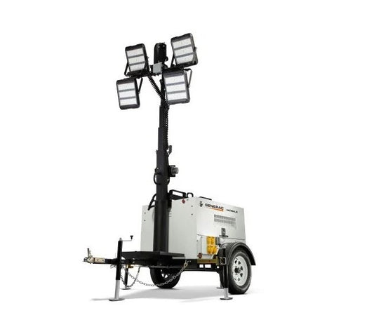 Generac® Industrial Light Tower - 20 kW Power, 48 Hours Run Time - Image 1