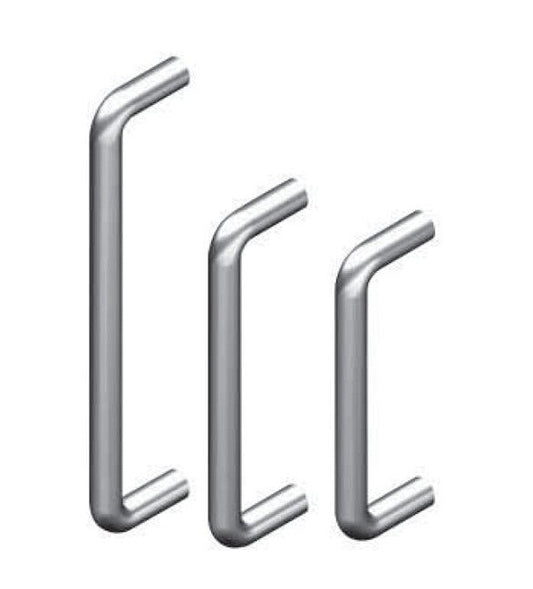 135mm Mild Steel Chrome Plated U Shape Handle - Image 1