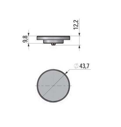 Polyurethane Black HVAC Lock for Internal Application - Image 2