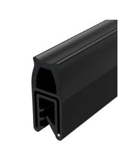 0.8-2.5mm Black Edge Sealing Profile & Protector with Wire Clamp