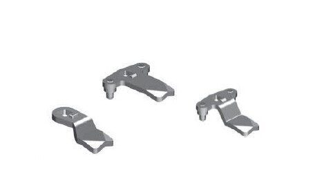 All Electronics Hardware 10 Dimension H Zinc Plated Standard Quarter Turn Cam - Image 1