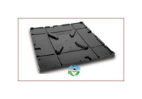 Heavy-Duty Plastic Pallet Top Cap - 48.9 x 45.9 x 2.56 inches
