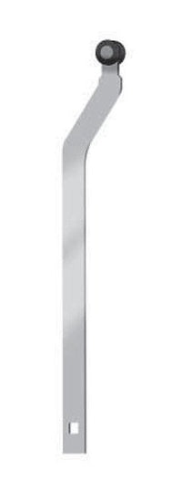 500mm Mild Steel F Rod with Zinc Plated Finish