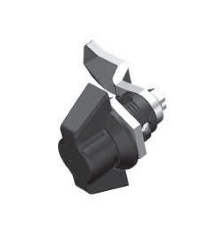 316 Stainless Steel Non-Locking Wing Knob Quarter Turn Lock FH751 Key Code - Image 1