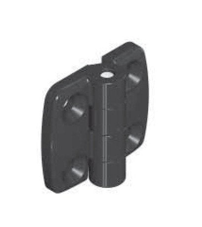 15.0mm Non-Lift Off Plastic Combi Hinge - All Electronics Hardware - Image 1