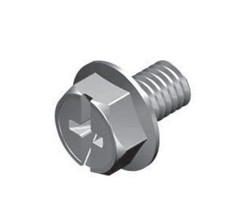 M6 x 16 Zinc Plated Steel Screw for Industrial Applications - Image 1