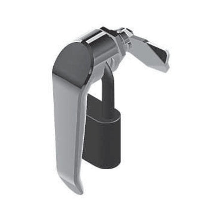316 Stainless Steel L-Handle Quarter Turn Lock for Secure Access Control - Image 1