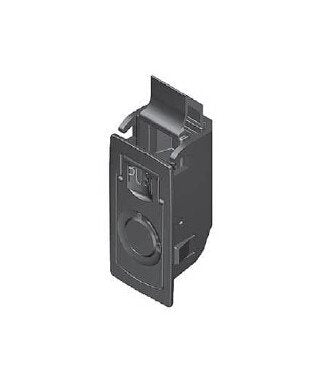 All Electronics Hardware Black Rectangular Slam Latch - Image 1