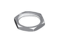 Solid Brass Lock Nut, M16 Thread Size, Pack of 10