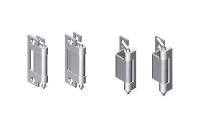 24.5 Inch Mild Steel Concealed Hinge - Industrial Grade - Image 1