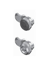 4mm Double Bit Insert Black Powder Coated Vibration Resistant Quarter Turn Lock - All Electronics Hardware