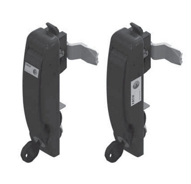 FH2233 Keyed Dust Cap Cam Control Cylinder Lock Lever Handle - Image 3