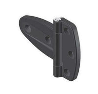 Heavy-Duty Black Screw-On Hinge - All Electronics Hardware K Series