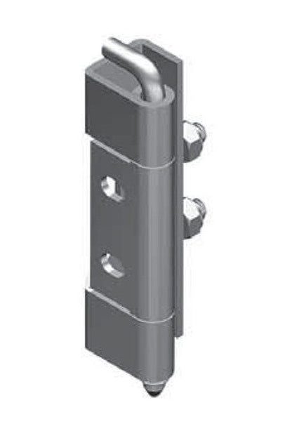 All Electronics Hardware Mild Steel Concealed Hinge - Zinc Plated Lift Off | Right and Left - Image 1