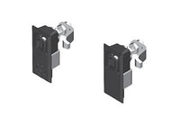 16mm Tool Locking Cylinder Compression Latch w/ Black Powder Coated Handle
