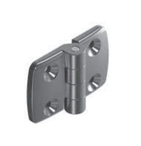 25.0mm Left Hand Aluminum Combi Hinge with Die-Cast Aluminum Leaves