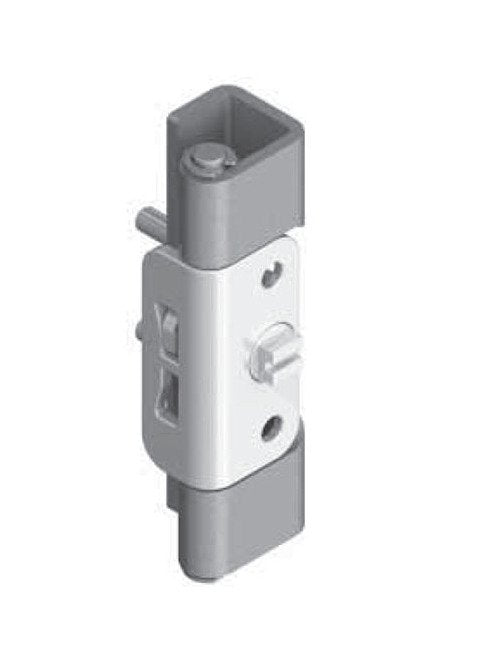 Zinc-Plated Left Latching/Concealed Hinge for Panels - Image 1