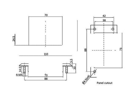 304 Stainless Steel Pocket Pull Handle - Image 2