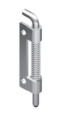 Large Weld-On Right Door Spring Loaded Concealed Hinge - All Electronics Hardware