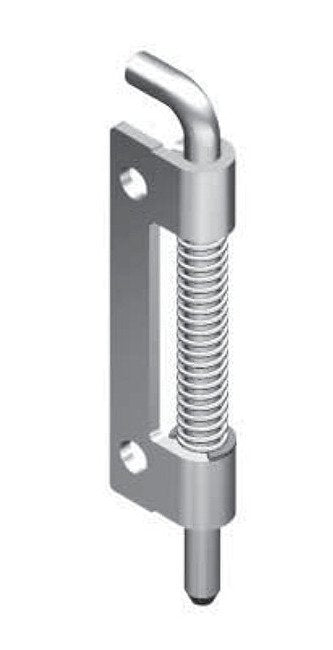Large Weld-On Right Door Spring Loaded Concealed Hinge - All Electronics Hardware - Image 1