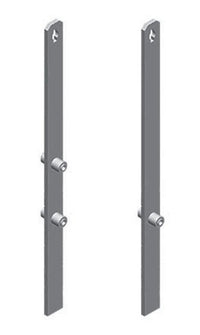 Zinc Plated Mild Steel H Rod for 1200-1600mm Door Height