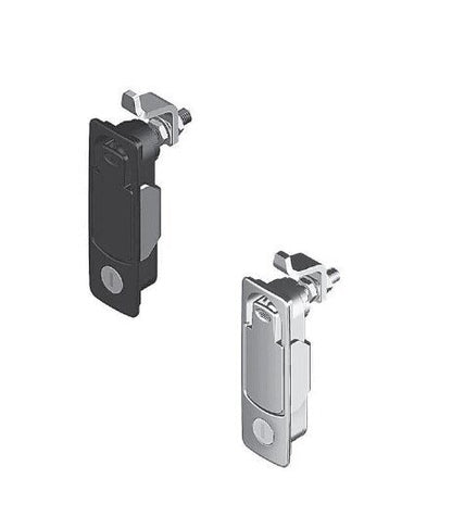 FH1245 Key Locking Compression Latch - 1mm Cam Forward, Black Powder Coated - Image 1