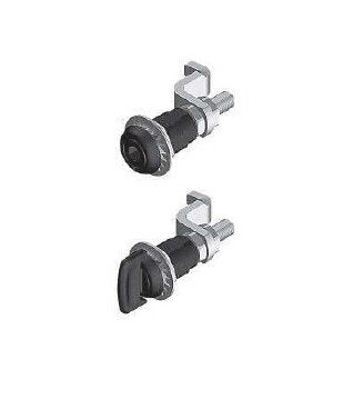 Large Compression Latch - 54.6mm H Grip Range, Straight Cam, 7mm Triangular Cylinder - Image 1