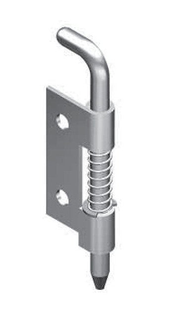 Small Left Door Spring Loaded Concealed Hinge - Screw On Version - Image 1