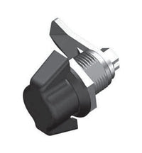 7.5mm Black Powder Coated Small Wing Knob Turn Lock