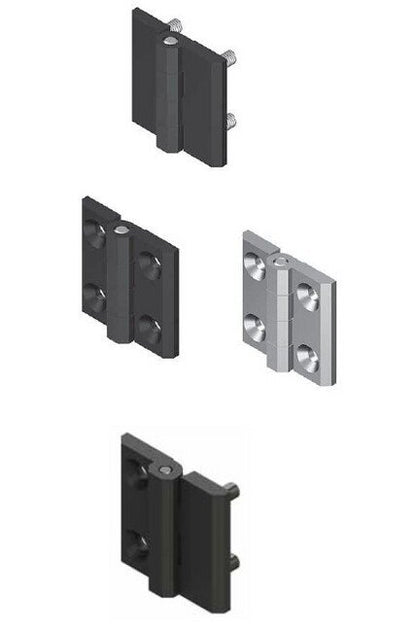 All Electronics Hardware Plastic Countersunk Screw M6 Hinge - Image 1