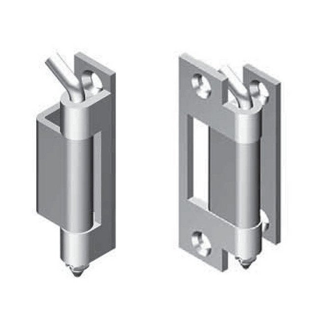 21.5 Inch Stainless Steel 304 Concealed Hinge for Industrial Panels - Image 1