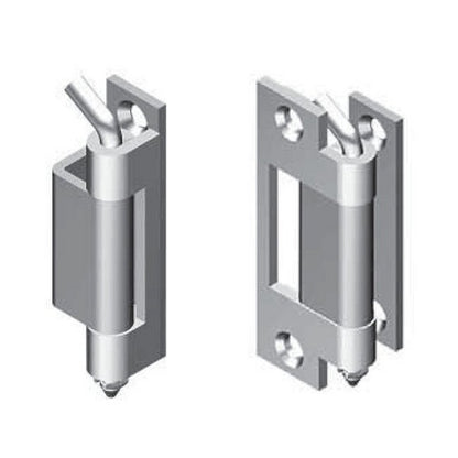 21.5 Inch Stainless Steel 304 Concealed Hinge for Industrial Panels - Image 1