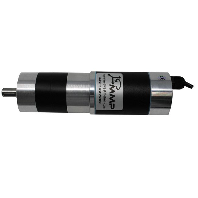 24V 43rpm In-Line Brushed DC Gearmotor - Image 1
