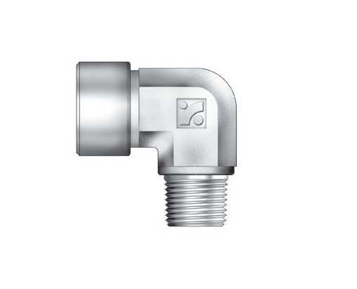 ISE Series 1" Street Elbow - NPT Threads, 316 Stainless Steel - Image 1