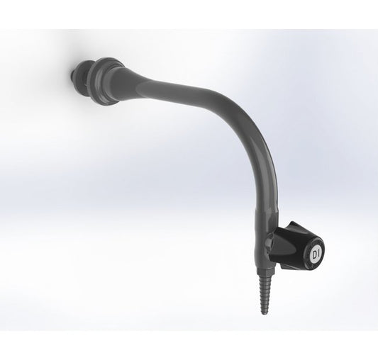 Duraline DI Water Laboratory Faucet - Wall Mount with Duraline Control Valve - Image 1
