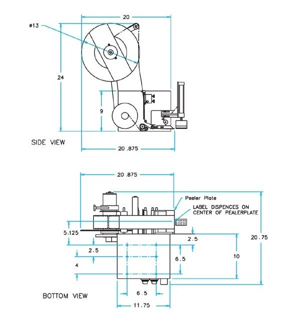 1" PVDF Simplex Basket Strainer with FPM O-Rings - Image 2