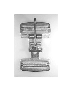 Quick Release Latch & Link Safety Belt Assembly 3" Web Slot with Leather - Image 1