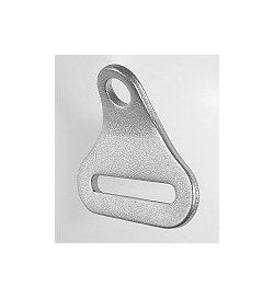 Stamped Carbon Steel Anchor Plate with 30 Degree Bend - Image 1