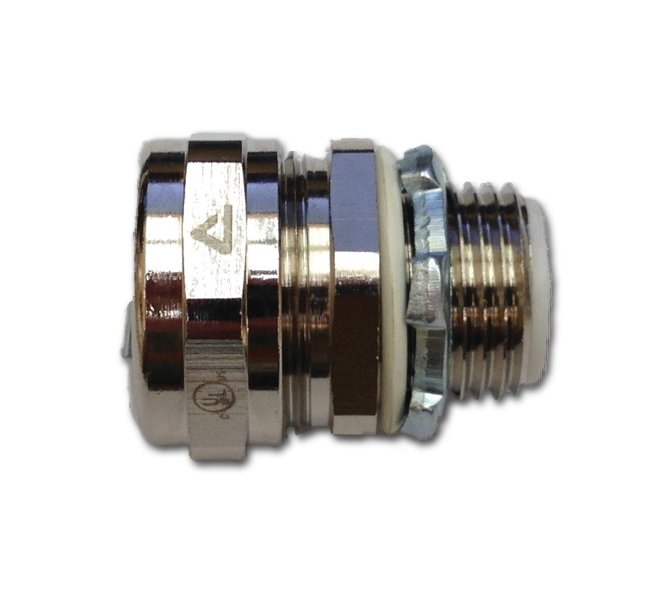 3/4" Straight AISI 316 Fitting for Shielding Conduit, MIL-PRF-24758A(SH) Compliant - Image 1