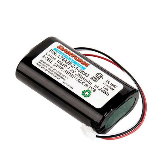 7.4V 5200mAh Lithium-Ion Battery for Powering Electronic Devices - Image 1