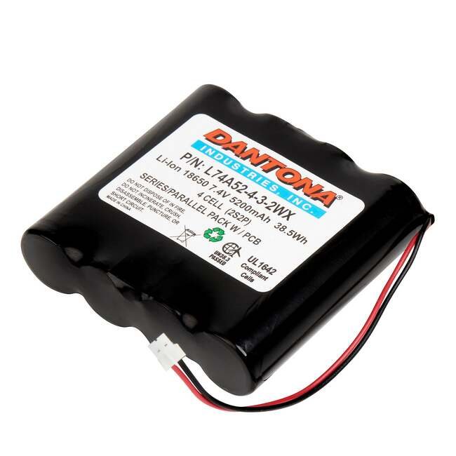 7.4V 5200mAh Lithium-Ion Battery for Institutional Use - Image 1