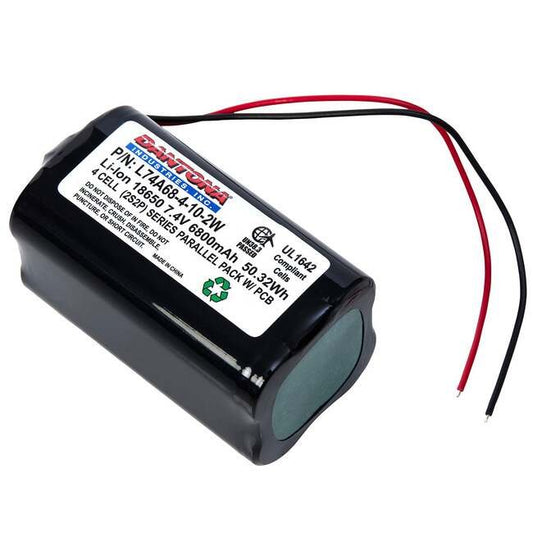 7.4V 6800mAh Lithium-Ion Battery for High-Performance Applications - Image 1