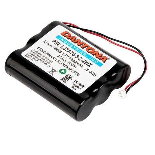High-Capacity 3.7V Lithium-Ion Battery - 7800mA·h - Image 1