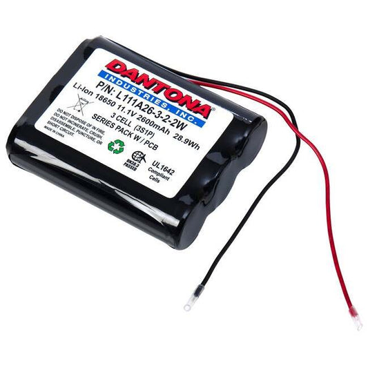 11.1V 2600mAh Lithium-Ion Battery for Institutional Use - Image 1