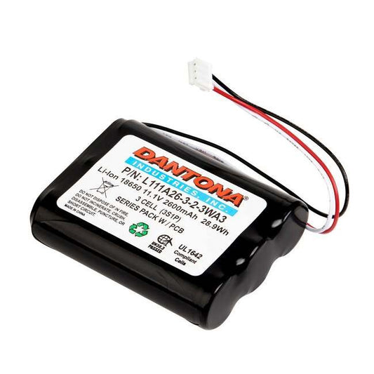 11.1V 2600mAh Lithium-Ion Battery for Institutional Use - Image 1