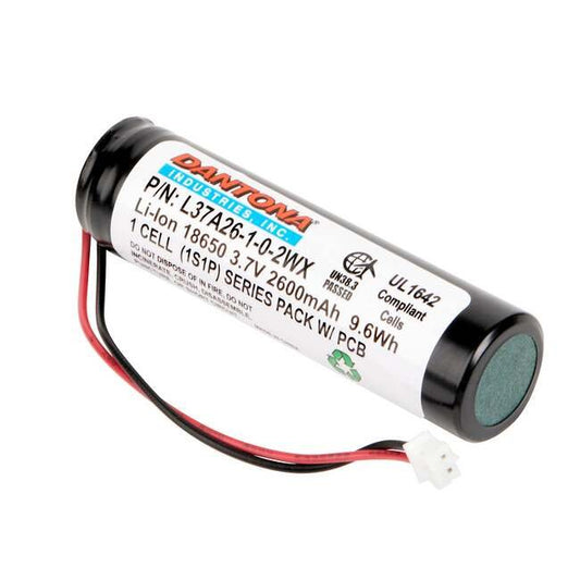 High-Capacity 3.7V Lithium-Ion Battery - 2600mAh - Image 1
