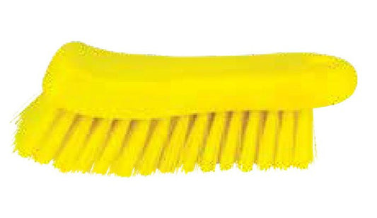 Tanis® 1-1/8 Inch Yellow Filament Swiss Dairy Brush - Image 1